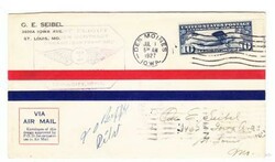 Sc#C10-CAM No.18-FIRST FLIGHT-CHICAGO TO SAN FRANCISCO-DES MOINES ...