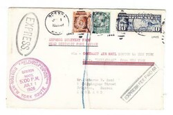 Sc#C10-C.A.M No.1-NEW YORK TO BOSTON ROUTE-FIRST ...