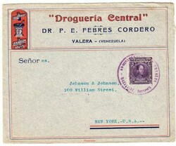 Venezuela Sc#265(single frank)-VALERA(indistinct date)-ILLUSTRATED ...