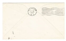 Sc#C7-CAM No.18 CHICAGO TO SAN FRANCISCO ROUTE-FIRST FLIGHT-CHICAGO ...