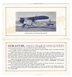 Sc#C10-CAM No.20-ALBANY TO CLEVELAND ROUTE-INAGURAL SERVICE ALBANY TO ...