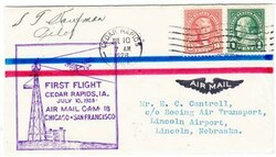 FOUTH BUREAU ISSUES-CAM No.18-CHICAGO TO SAN FRANCISCO ROUTE-SPUR TO ...