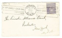 Australia SG#79(single frank)-SYDNEY SLOGAN CANCEL-POST EARLY EACH ...