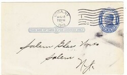 UTICA(Oneida County)NEW YORK-AUG/13/1913-ILLUSTRATED DELICATESSEN ...