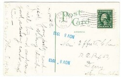 RENO(Washoe County)NEVADA-NOV/3/1913-Postcard View WASHOE CO.COURT ...