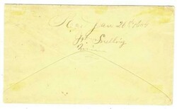 Sc#65-GREEN CANCEL-D.P.O.-FORT RIDGELY MINN JAN/23(1864)-TO FT ...
