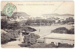 New Caledonia Sc#91(single frank)-NOUMEA 12/6/06-Postcard View LA ...
