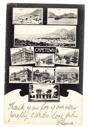Cape of Good Hope SG#71-STELLEBOSCH MY/7/06-Postcard 10 CAPETOWN ...