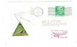 RATTLESNAKE ISLAND OCT/28/1969-10c REEVES PHEASANT LOCAL POST-US ...