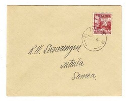 Samoa SG#162-APIA 30/MY/27-PHILATELIC-R.W.SWEARINGEN WAS IN US NAVY ...