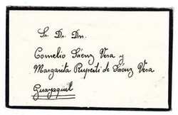 Ecuador Sc#C264(single frank)-MINIATURE BLCK BORDER MOURNING ...