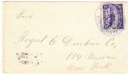 Colombia BARRAANQUILLA ISSUE-Sc#202b(single frank)-CORREOS NACIONALES ...