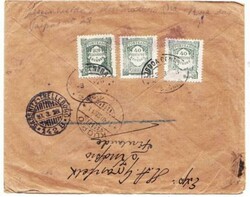 Portugal POSTAGE DUE-Sc#J44(HiValue)#J38,scuff(x2)-LISBON ...