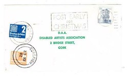Ireland POSTAGE DUE-SG#D26,#D28-CORCAIGH 23/XII/82-SCARCE