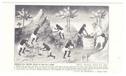 French India Sc#215,#214-PONDICHERY INDE FRANCAAIS 5/2/1954-PRINTED ...