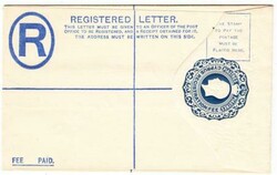 Cyprus REGISTERED POSTAL ENVELOPE-HG:C10-SPECIMEN-SCARCE-minor toning