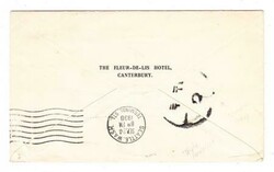 Great Britain SG#441(pair)CANTERBURY 5/JUL/1936-TO SHIPS ...