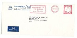 Hong Kong CHINA-POSTAL METER-MODESTO Ltd.-TOP TAILORS...-KOWLOONHUNG ...