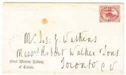 Canada SG#32-GREAT WESTERN RAILWAY OF CANADA C/C-G.W.R.H.&amp;.T ...