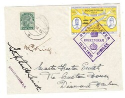 ROCKET MAIL-INDIA-DIAMOND HARBOUR-ROYAL SILVER ...