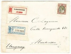 Netherlands Sc#76(single frank)-`S GRAVENHAGE ...