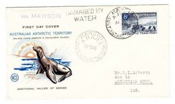 Australia ANTARCTIC TERRITORY-SG#3-MAWSON AUST.ANTARCTIC TERR ...
