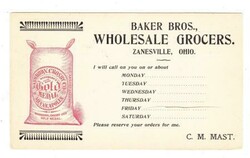 D.P.O.-OTSEGO(Muskingum County)OHIO-OCT/15/1900-Postal Card ...