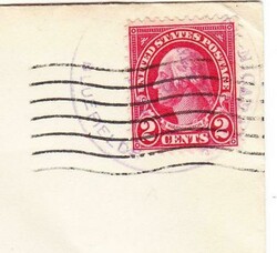 2c FOURTH BUREAU ISSUE-USED IN BLUEFIELDS NICARAGUA MAY/8/1931-TO ...