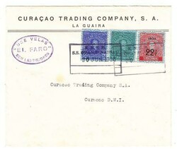 Venezuela Sc#293,#295,#308-K.N.S.M. S.S.ORANJE NASSAU ...