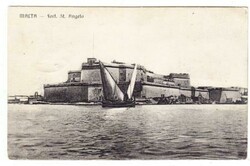 Malta Postcard View FORT ST.ANGELO-ON ACTIVE SERVICE-FIELD POST ...