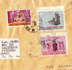 South Vietnam Sc#286,#319,#318,#317,#316,#315-SAIGON ...