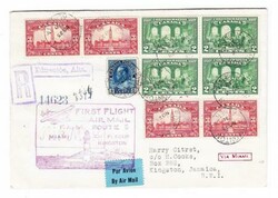 FAM 5-FIRST FLIGHT Mu#328-AAMC#F5-65b-CANADIAN DISPATCH-Canada ...