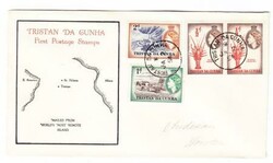 Tristan Da Cunha SG#17,#15,#16(pair)-FIRST DAY-TRISTAN DA CUNHA ...