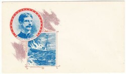 SPANISH AMERICAN WAR PATRIOTIC-BICOLOR USS MERRIMAC ABLAZE,RICHARD ...