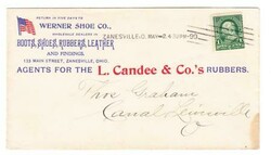 1c BUREAU-Sc#279-SPANISH AMERICAN WAR PATRIOTIC-BICOLOR FLAG ...