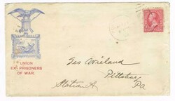 2c BUREAU-SPANISH AMERICAN WAR PATRIOTIC- EX~PRISONERS OF WAR-EAGLE ...