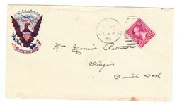 2c BUREAU-SPANISH AMERICAN WAR PATRIOTIC-EAGLE SHIELD-ARMY OF THE ...