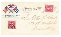 2c BURAEU ISSUE-SPANISH AMERICAN WAR PATRIOTIC-EAGLE/SHIELD CROSSED ...