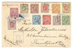 Iceland Sc#71-76 & #78-82(11 Diff Values,Sc#78++)-REYKJAVIK ...