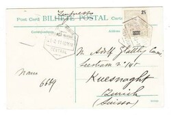 Lourenco Marques Sc#30(single frank)-CAES GORJAO-25/2/11-Postcard ...