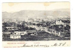 Venezuela Sc#231(strip of 3)-MACUTO-JAN/5/907-Postcard View ...