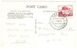 Egypt Sc#47(single frank)-CATARACT HOTEL 29/XII/13-POSTCARD-TO EDEN ...