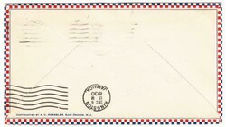 Panama CANAL ZONE-Sc#C1(single frank)-FIRST FLIGHT-Mu#43-AAMC#F5 ...