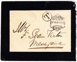 Portugal UNPAID-BLACK BORDER MOURNING ENVELOPE-LISBOA CENTRAL/C.G ...