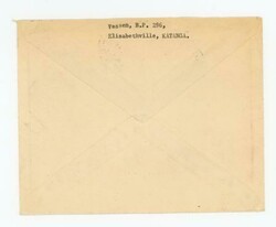 Katanga Sc#2,#44,#41-ELISABETHVILLE 21/11/61-TO USA-SCARCE-minor ...