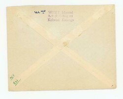 Katanga Sc#54,#53,#52,#62,#58-KOLWEZI-28/2/62-TO USA-minor wear/toning