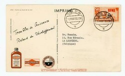 FNI Sc#51(single frank)-SIDI IFNI 16/MAR/53, commercial use, postcard ...