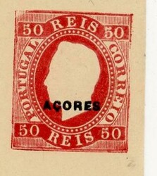 Azores Postal Envelope-HG:B8a-DOUBLE IMPRESSION, ONE ALBINO RIGHT ...