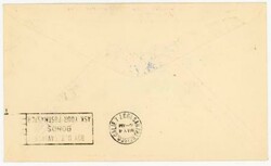 Hong Kong SG#127,#130-$2value,#128-FIRST FLIGHT-TRANSPACIFIC ...