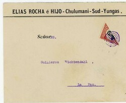 Bolivia Sc#93-DIAGONAL BISECT-STAR IN CONCENTRIC ...